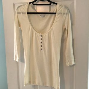 Pale yellow Michael Stars top